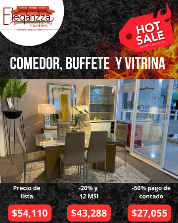 Comedor Capuchino, Buffete Joy y Vitrina MM - Post