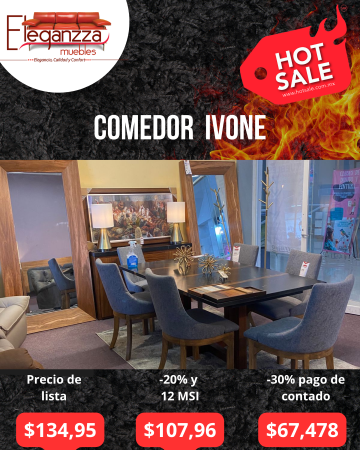 Comedor Mesa Ivone, Silla Madrid y Buffete Genaro 2 - Post
