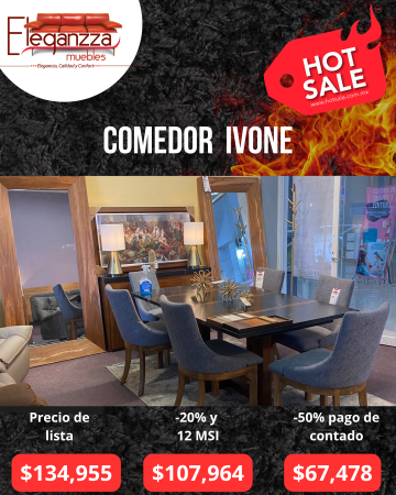Comedor Mesa Ivone, Silla Madrid y Buffete Genaro - Post